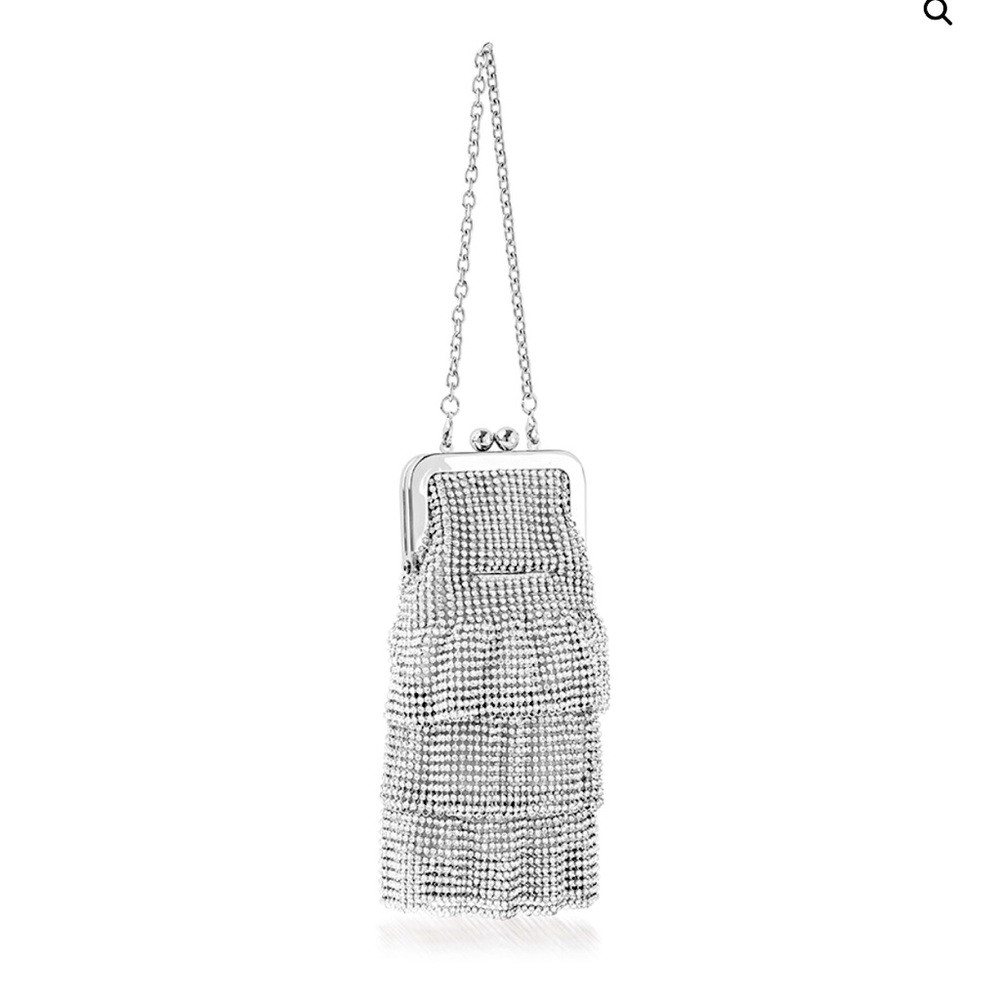 Whiting & Davis NWOT sparkley party purse.